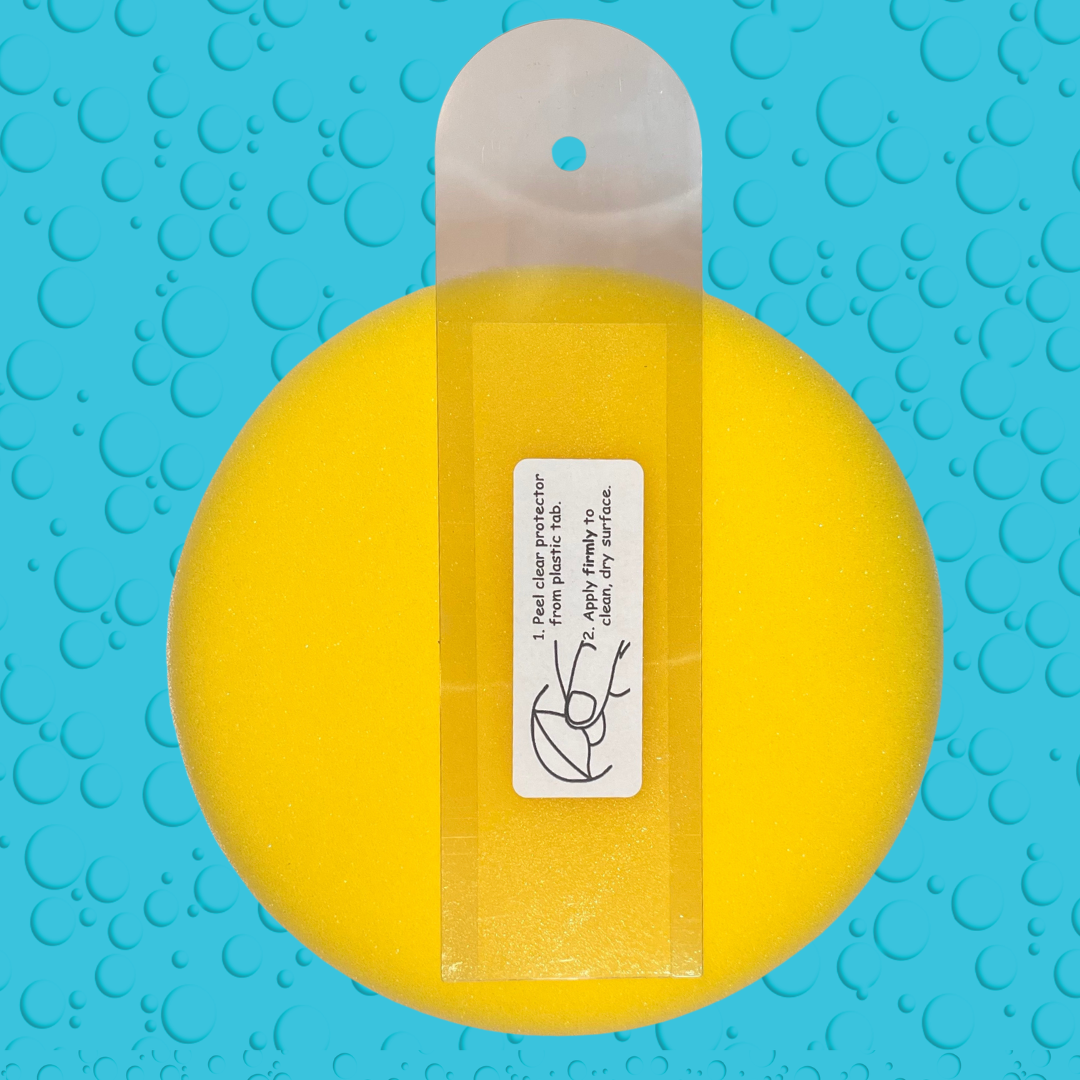 Spongy Buddy Yellow Back Cleaner – Effortless Back Washing with the Spongy Buddy Dance