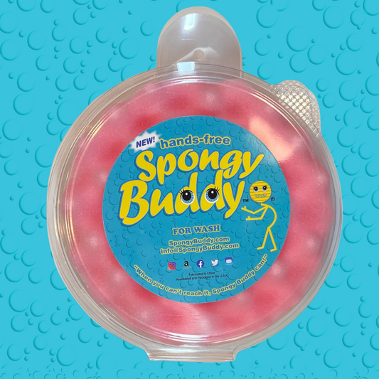 Spongy Buddy Back Cleanser (Pink)