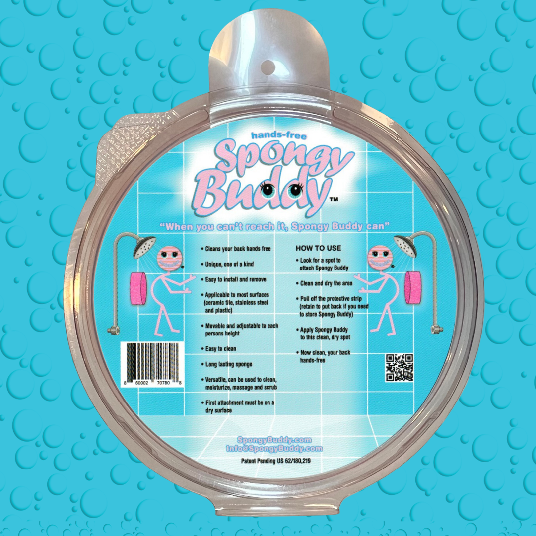 Spongy Buddy Back Moisturizer (Pink)