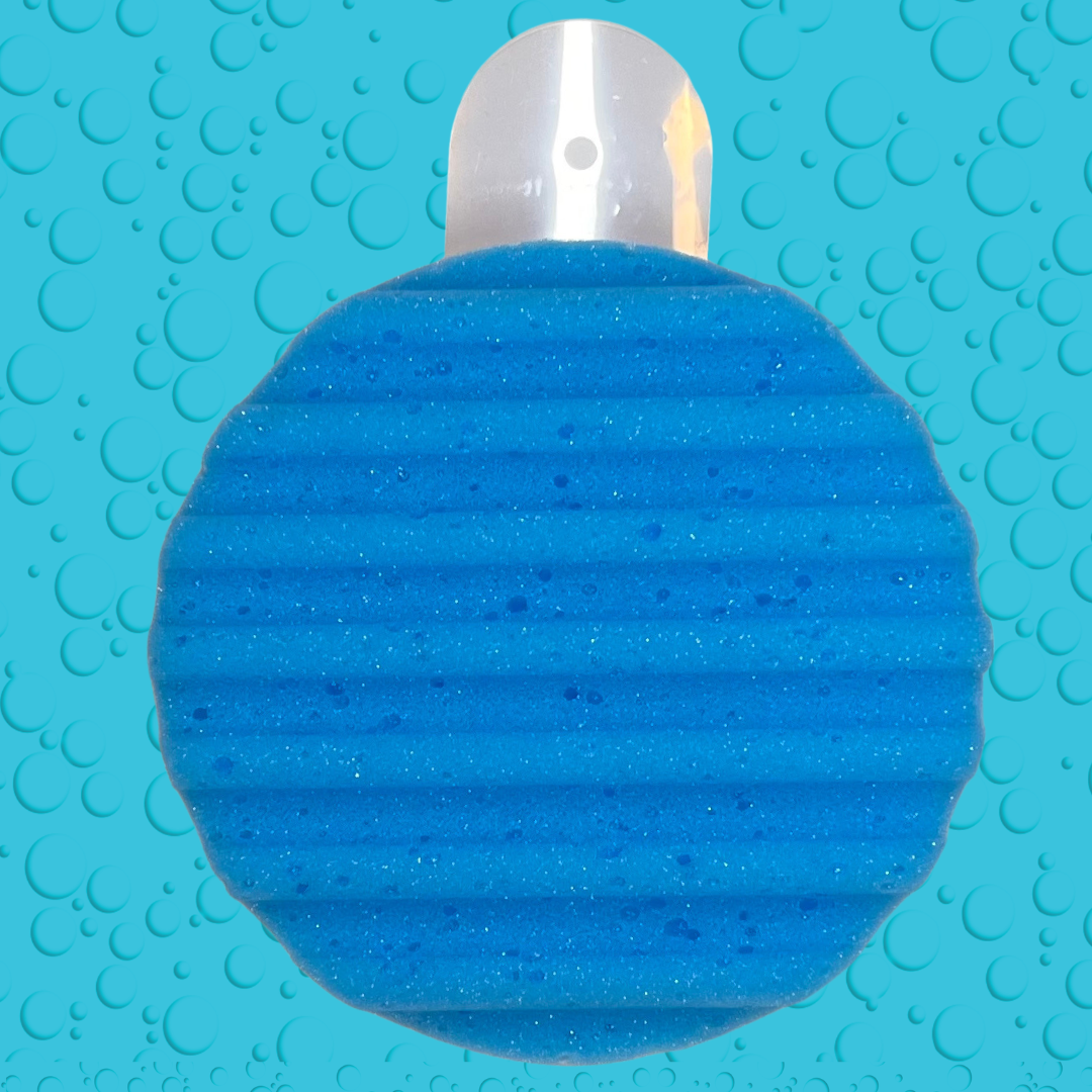 Spongy Buddy Blue Back Moisturizer – Effortless Back Moisturizing Solution