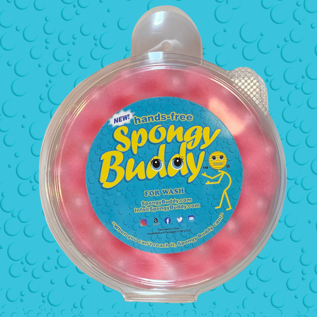 Spongy Buddy Back Cleanser (Pink)