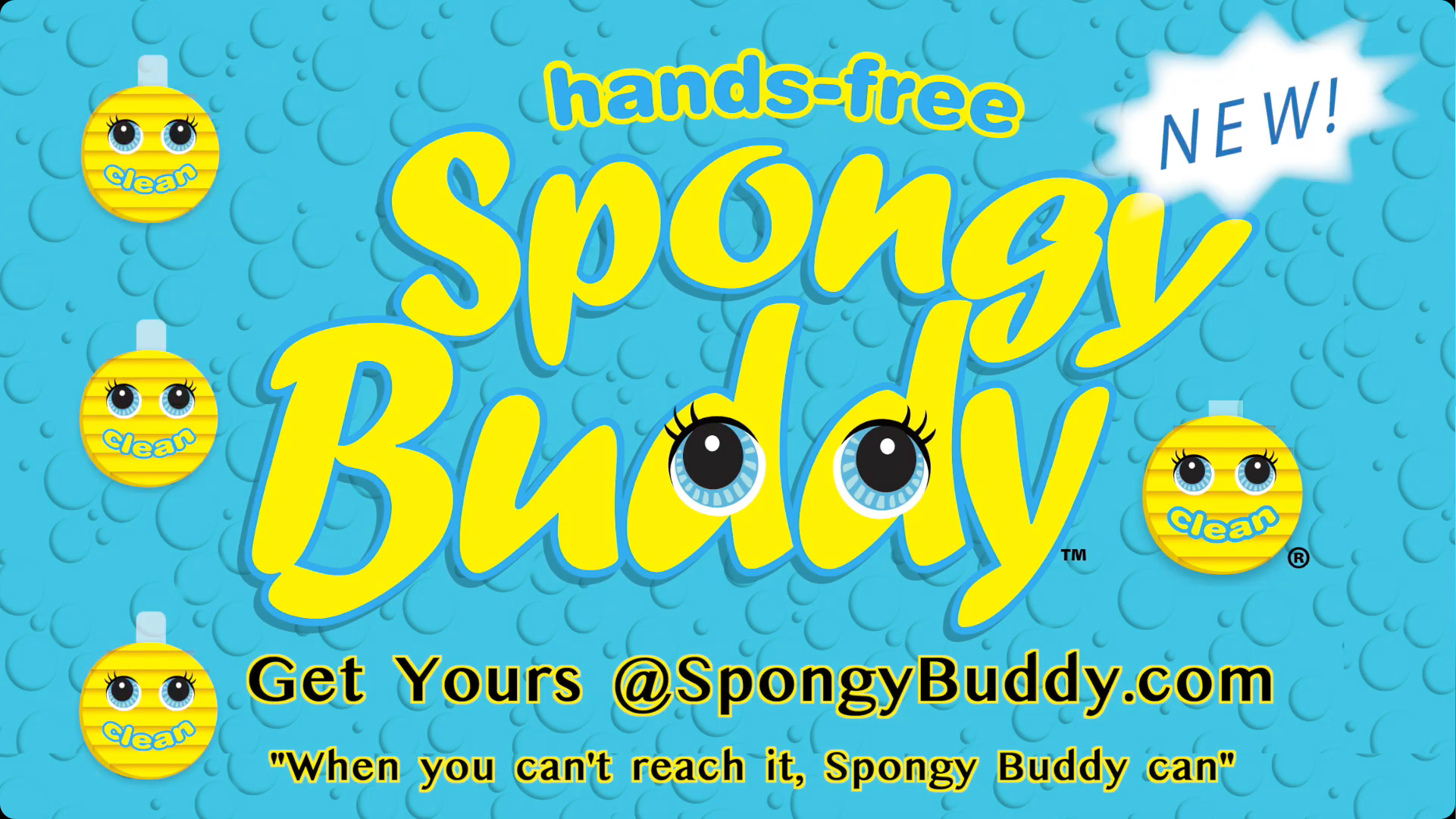 Load video: spongy buddy commercial